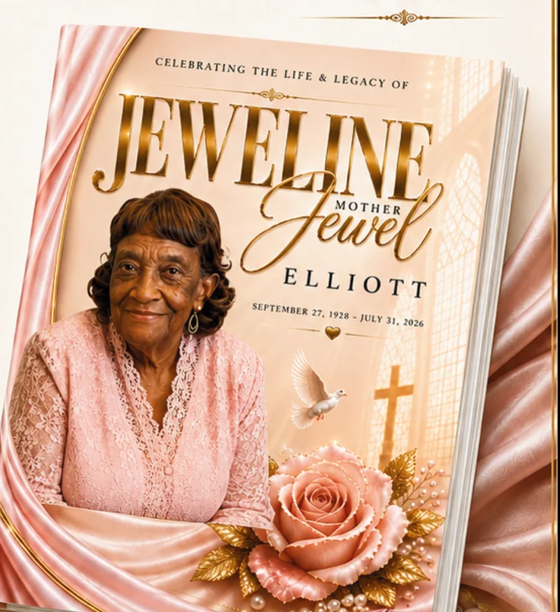 Jewel's blush silk and roses program